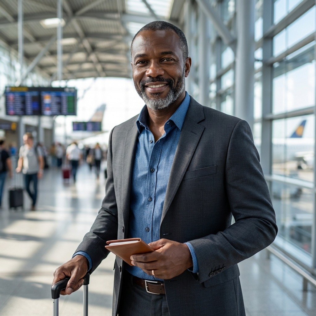 Passing through abroad